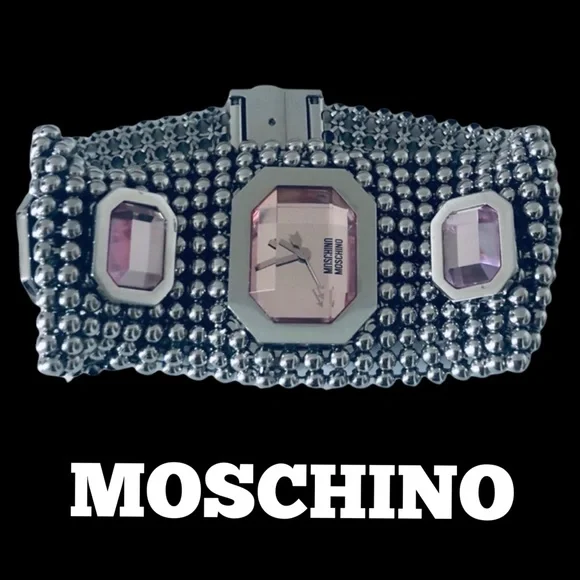 Moschino Cuff Bracelet/Watch🔥 - Picture 16 of 16